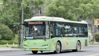 XMQ6931AGD4行驶于泽雅大道