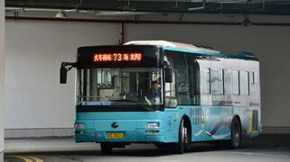 ZK6105HG1于火车南站公交枢纽